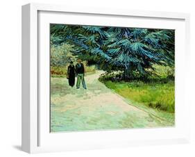 The Poet's Garden, Arles 1888-Vincent van Gogh-Framed Giclee Print