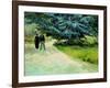 The Poet's Garden, Arles 1888-Vincent van Gogh-Framed Giclee Print