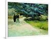 The Poet's Garden, Arles 1888-Vincent van Gogh-Framed Giclee Print