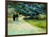 The Poet's Garden, Arles 1888-Vincent van Gogh-Framed Giclee Print