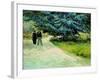 The Poet's Garden, Arles 1888-Vincent van Gogh-Framed Giclee Print