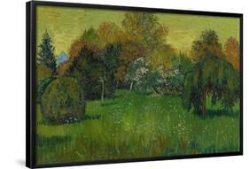 The Poet's Garden. Vincent van Gogh; Dutch, 1853-1890. Date: 1888. Dimensions: 28 3/4 × 36 1/4 i...-VINCENT VAN GOGH-Framed Poster