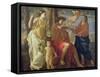 The Poet's Inspiration-Nicolas Poussin-Framed Stretched Canvas