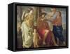 The Poet's Inspiration-Nicolas Poussin-Framed Stretched Canvas