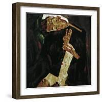 The Poet (Self-Portrait), 1911-Egon Schiele-Framed Giclee Print