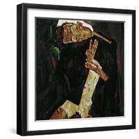 The Poet (Self-Portrait), 1911-Egon Schiele-Framed Giclee Print