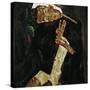 The Poet (Self-Portrait), 1911-Egon Schiele-Stretched Canvas