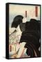 The Poet Sosei Hoshi: the Actor Matsumoto Koshiro V as Ishikawa Goemon, 1852-Utagawa Kunisada-Framed Stretched Canvas