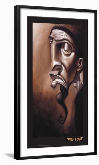 The Poet-BUA-Framed Art Print