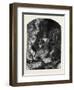 The Poetry of Nature: the Old Shepherd's Dog-Harrison William Weir-Framed Giclee Print