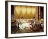 The Poetry Reading-Vittorio Reggianini-Framed Giclee Print