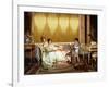 The Poetry Reading-Vittorio Reggianini-Framed Giclee Print