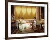 The Poetry Reading-Vittorio Reggianini-Framed Giclee Print