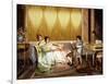 The Poetry Reading-Vittorio Reggianini-Framed Giclee Print