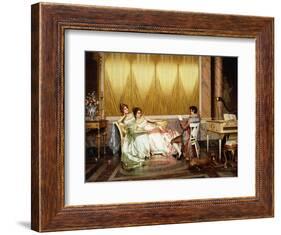 The Poetry Reading-Vittorio Reggianini-Framed Giclee Print