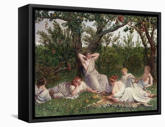 The Poets Harvest Home-William Bell Scott-Framed Stretched Canvas