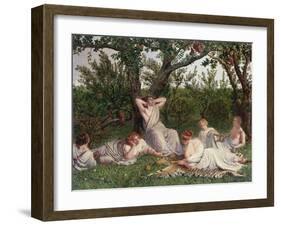 The Poets Harvest Home-William Bell Scott-Framed Giclee Print