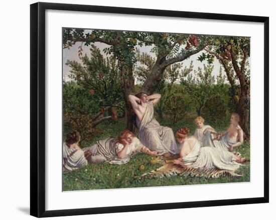 The Poets Harvest Home-William Bell Scott-Framed Giclee Print