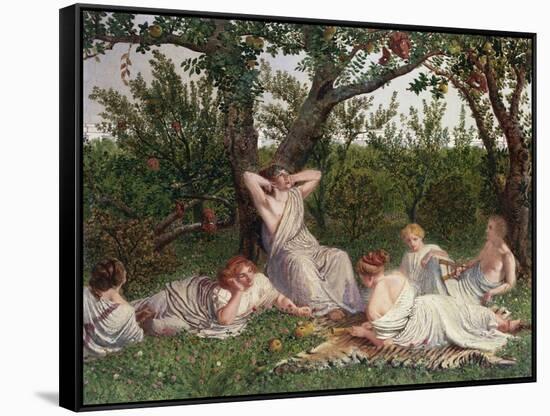 The Poets Harvest Home-William Bell Scott-Framed Stretched Canvas