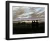 The Poets V.A. Zhukovsky, S.I. Turgenev and A.I. Turgenev, End 1820S-Caspar David Friedrich-Framed Giclee Print