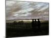 The Poets V.A. Zhukovsky, S.I. Turgenev and A.I. Turgenev, End 1820S-Caspar David Friedrich-Mounted Giclee Print