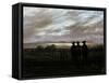 The Poets V.A. Zhukovsky, S.I. Turgenev and A.I. Turgenev, End 1820S-Caspar David Friedrich-Framed Stretched Canvas