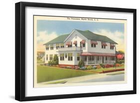 The Poinciana Motel, Myrtle Beach, South Carolina-null-Framed Art Print