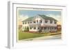 The Poinciana Motel, Myrtle Beach, South Carolina-null-Framed Art Print