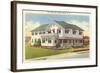 The Poinciana Motel, Myrtle Beach, South Carolina-null-Framed Art Print