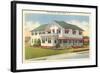 The Poinciana Motel, Myrtle Beach, South Carolina-null-Framed Art Print