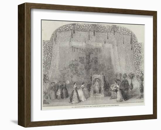 The Point-Lace Chamber, from the Prince of Happy Land, at the Lyceum Theatre-null-Framed Giclee Print