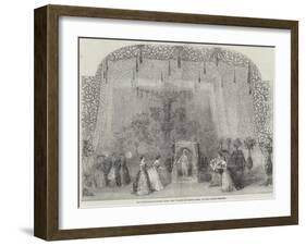 The Point-Lace Chamber, from the Prince of Happy Land, at the Lyceum Theatre-null-Framed Giclee Print
