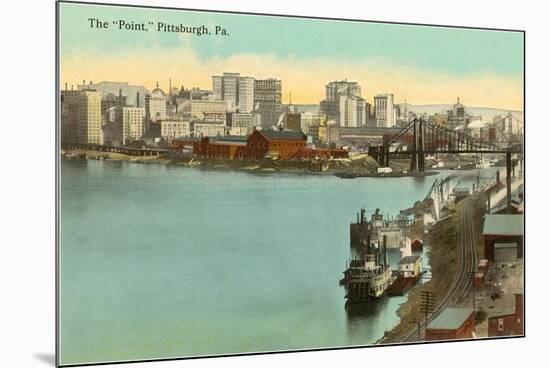 The Point, Pittsburgh, Pennsylvania-null-Mounted Premium Giclee Print