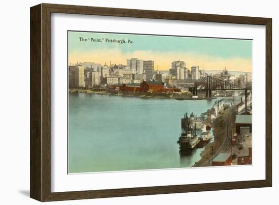 The Point, Pittsburgh, Pennsylvania-null-Framed Art Print