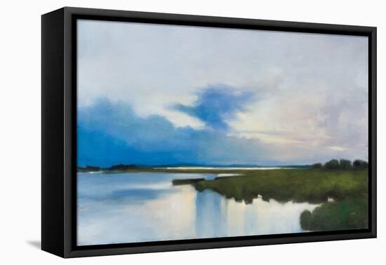 The Point-Julia Purinton-Framed Stretched Canvas