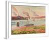 The Pointe D'Ivry, 1886-Armand Guillaumin-Framed Giclee Print