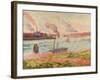 The Pointe D'Ivry, 1886-Armand Guillaumin-Framed Giclee Print