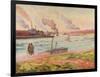 The Pointe D'Ivry, 1886-Armand Guillaumin-Framed Giclee Print