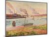 The Pointe D'Ivry, 1886-Armand Guillaumin-Mounted Premium Giclee Print