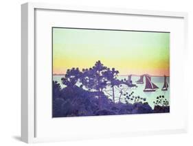 The Pointe De La Galere, 1891-92-Henri Edmond Cross-Framed Giclee Print