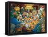 The Poker Club-Bill Bell-Framed Stretched Canvas