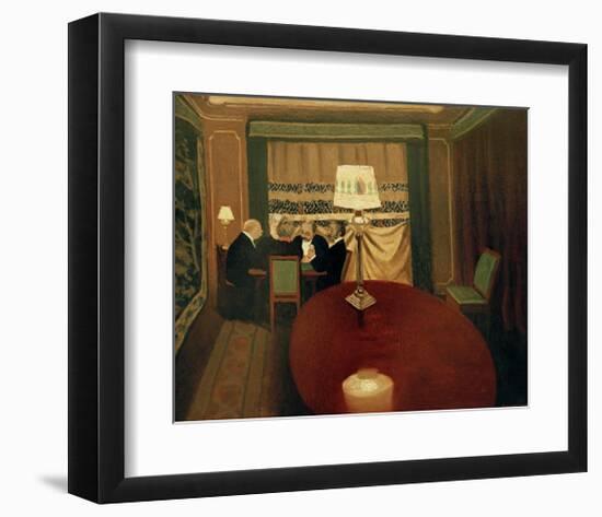 The Poker Game-Félix Vallotton-Framed Giclee Print