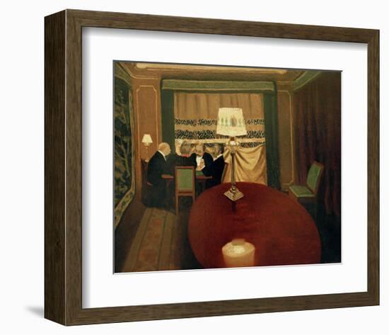 The Poker Game-Félix Vallotton-Framed Giclee Print