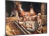 The Poker Hand-Nate Owens-Mounted Giclee Print