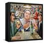 The Poker Players, 2003-PJ Crook-Framed Stretched Canvas