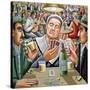 The Poker Players, 2003-PJ Crook-Stretched Canvas