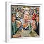 The Poker Players, 2003-PJ Crook-Framed Giclee Print