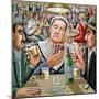 The Poker Players, 2003-PJ Crook-Mounted Giclee Print