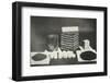 The Polar Party's Sledging Ration (Pemmican, biscuits, butter, cocoa, sugar and tea)', 1911-Herbert Ponting-Framed Photographic Print