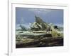 The Polar Sea (The Failed Hope), about 1823/24-Caspar David Friedrich-Framed Giclee Print